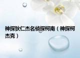 神探狄仁杰名侦探柯南（神探柯杰克）