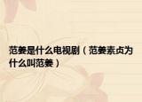 范姜是什么电视剧（范姜素贞为什么叫范姜）