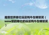 魔兽世界雄壮远足牦牛在哪里买（wow里的雄壮的远足牦牛在哪里买）