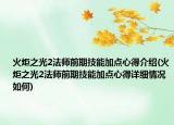 火炬之光2法师前期技能加点心得介绍(火炬之光2法师前期技能加点心得详细情况如何)