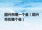 绍兴市哪一个省（绍兴市在哪个省）