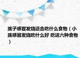 孩子感冒发烧适合吃什么食物（小孩感冒发烧吃什么好 吃这六种食物）