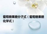 葡萄糖果糖分子式（葡萄糖果糖化学式）